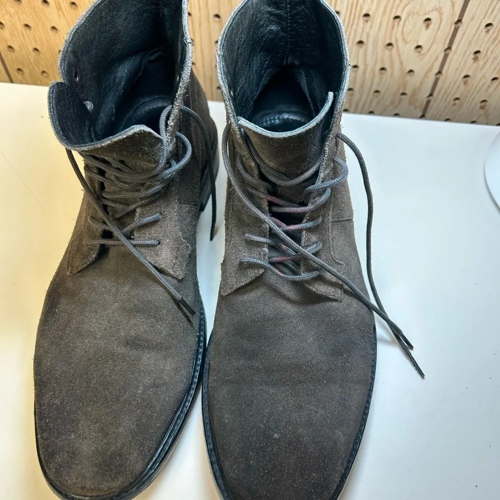 All Saints Dark Brown Chukka Boots